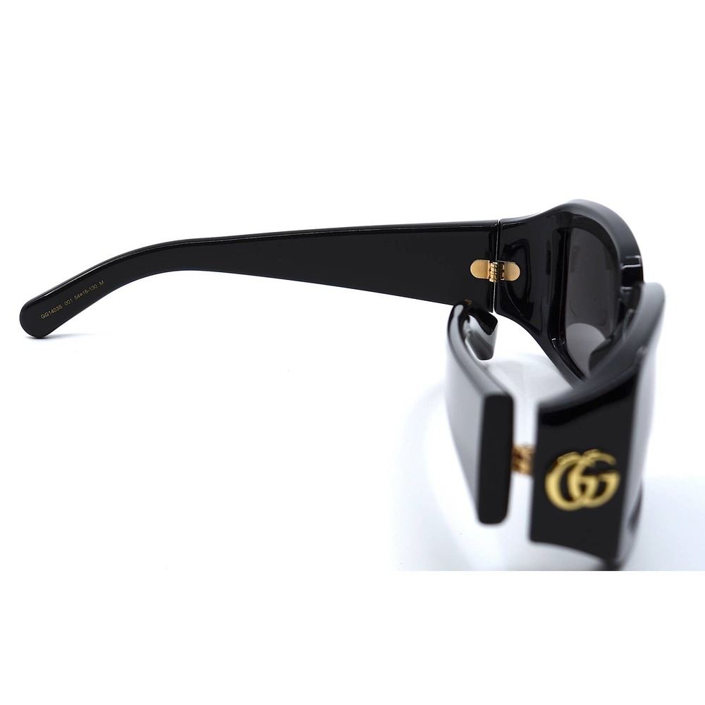 Gucci GG1403S Black Grey Sunglasses Women Authentic Italy New w/ Case - Picture 12 of 16